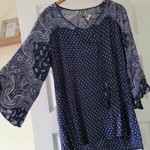 Longue blouse